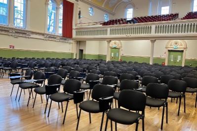 Elmwood Hall - Main Hall Floor Seating